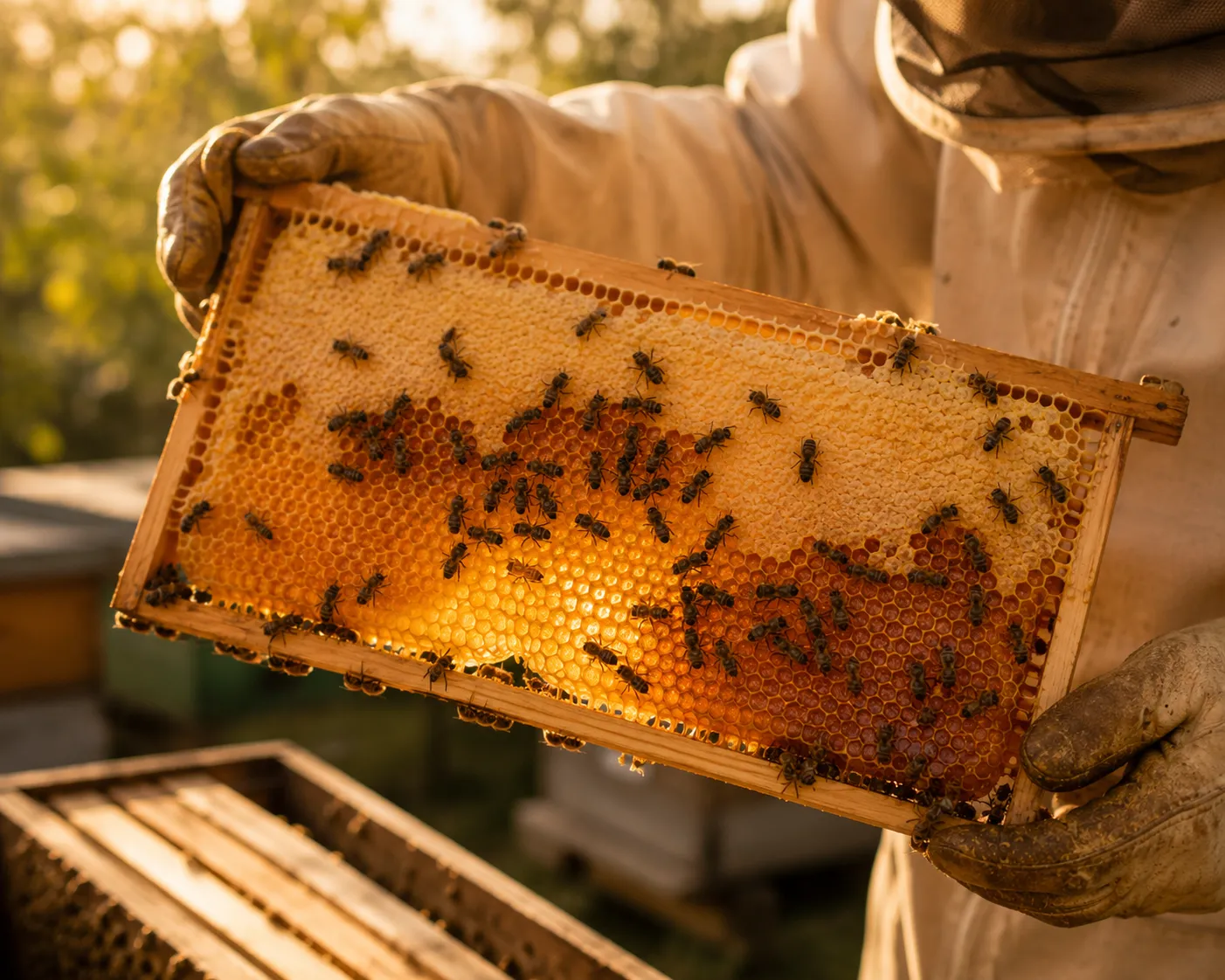 Miel pura de abejas x 500gr